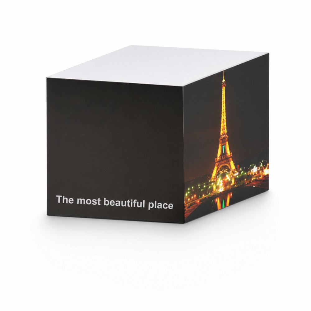 Custom Printed Sticky Note Cubes — Branded Paper Pads