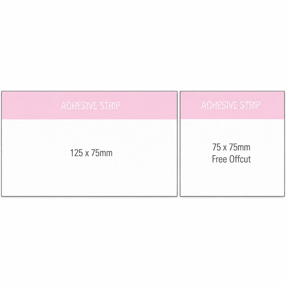 Stuk Sticky Note Pad 125x75mm — 40 Leaf