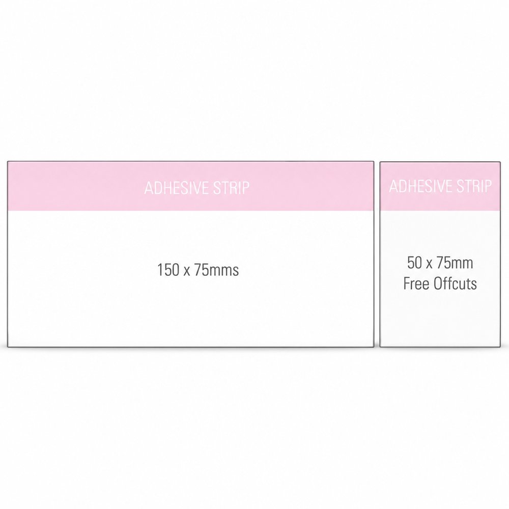 Stuk Sticky Note Pad 150x75mm Colour Print