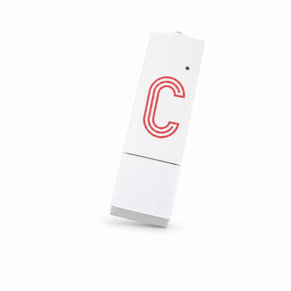 Matte Metal USB Flash Drive — Branded 4GB