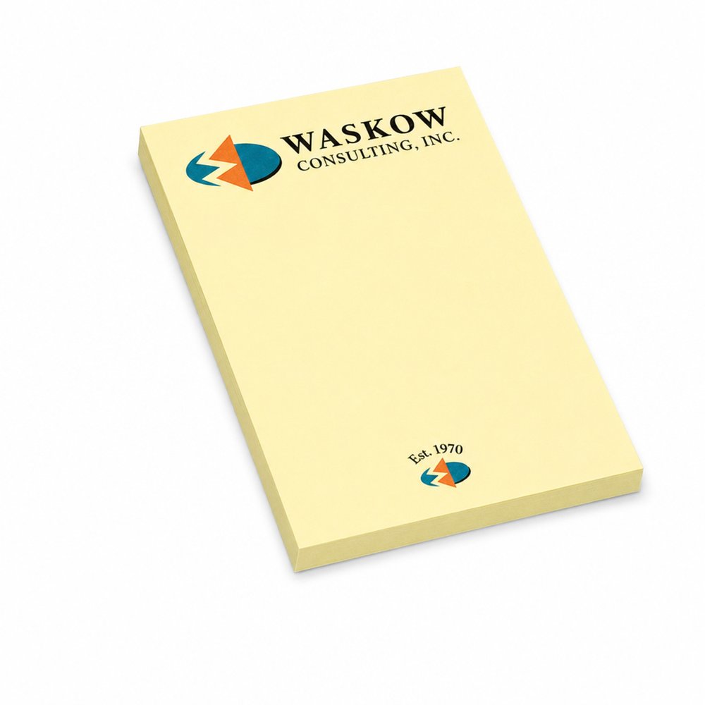 Branded Mini Notepads 75x102mm — Custom Print