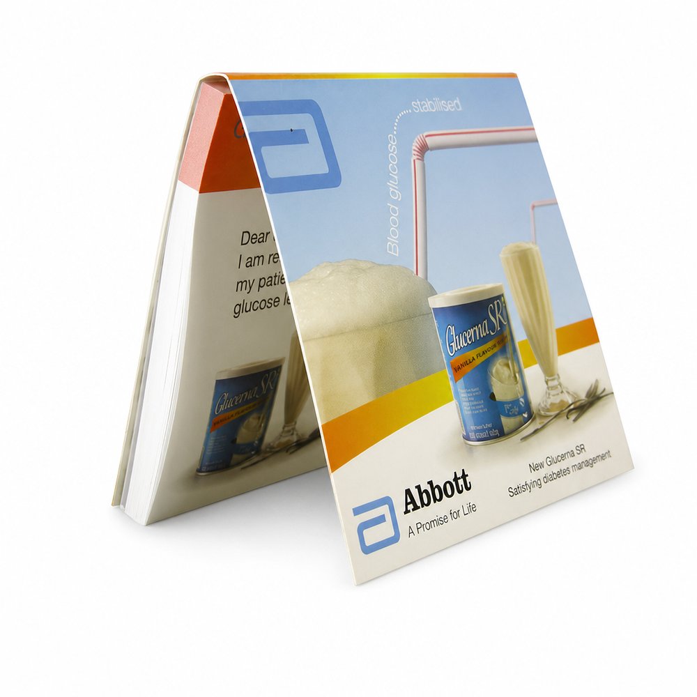 Branded Sticky Notes with Custom Printed Cover