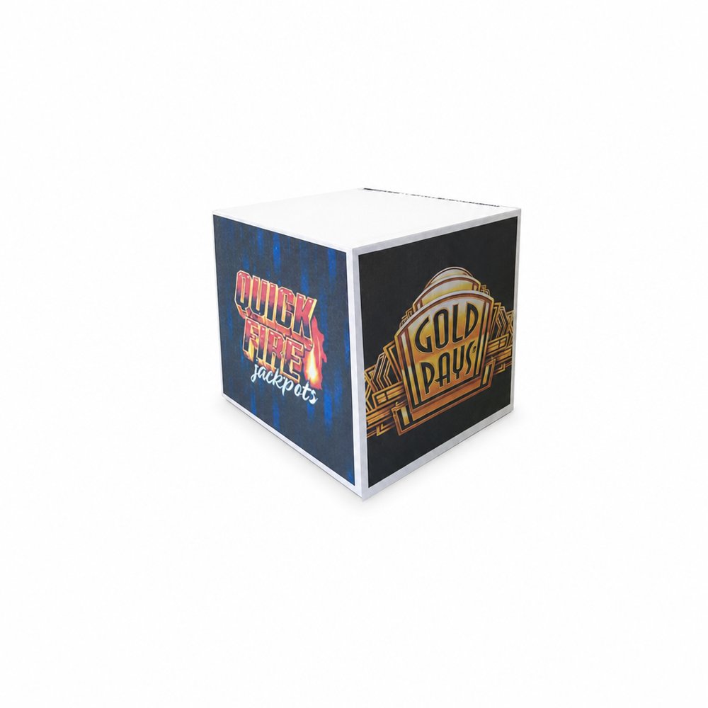 Branded Sticky Note Cubes — Large 455 Sheet