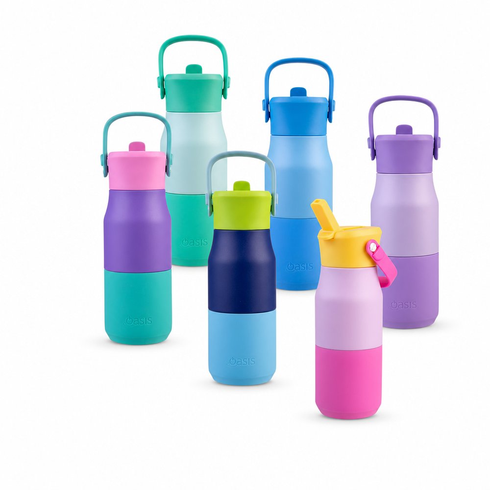 Oasis Jnr 400ml Insulated Sipper Bottle