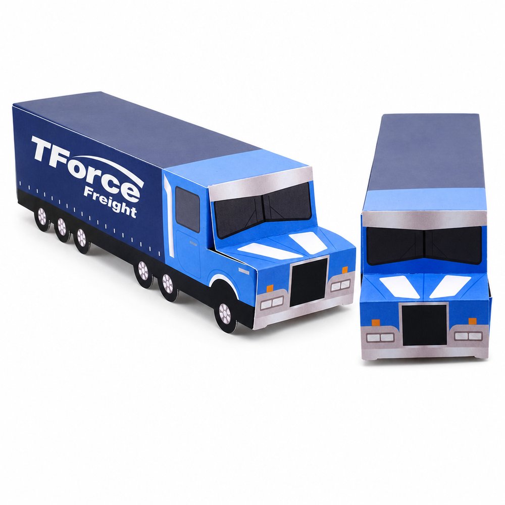 Branded Truck Gift Box with Lollies