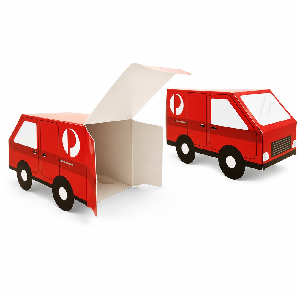 Personalised Van Box with Mixed Lollies