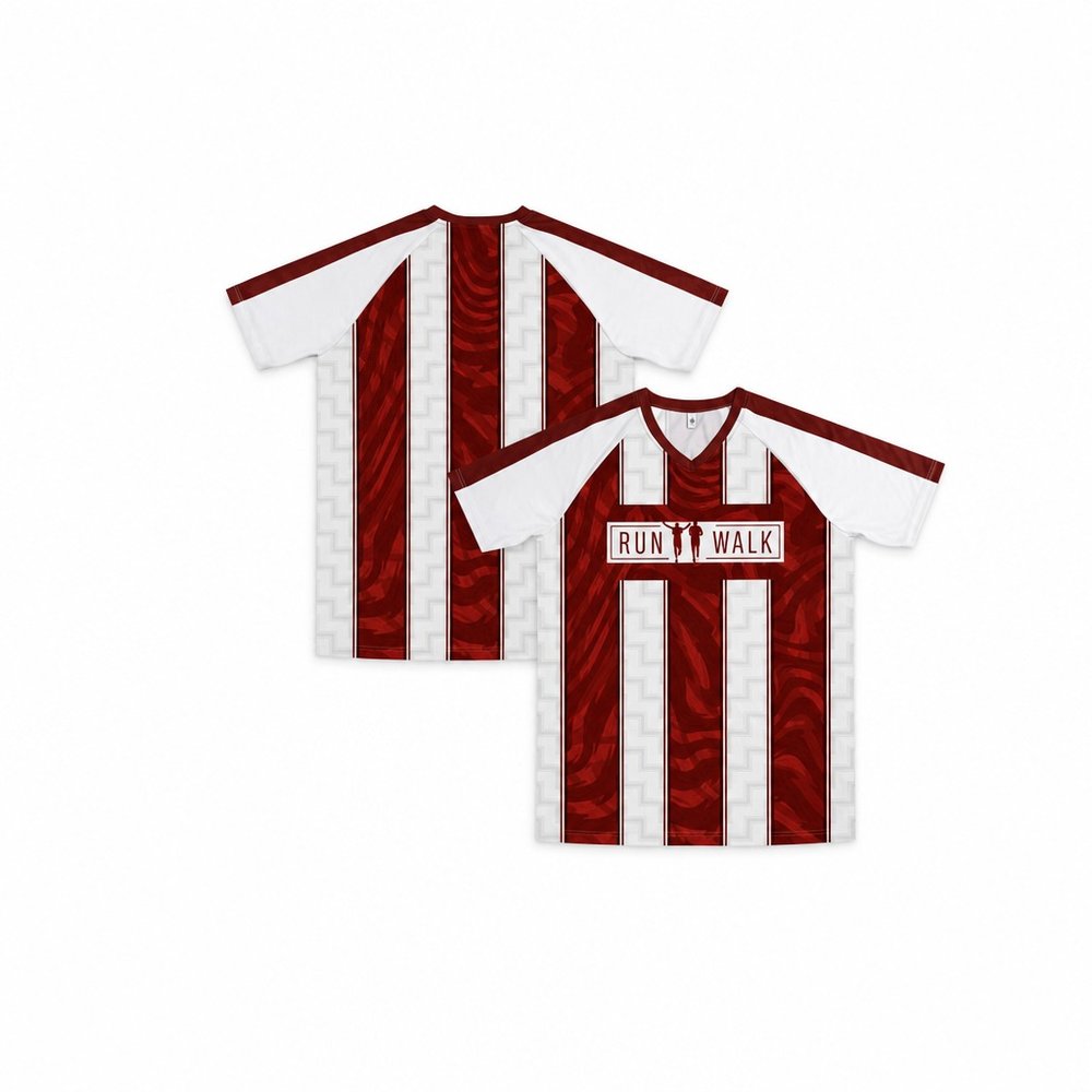 Custom Sublimated V-Neck Active Tee
