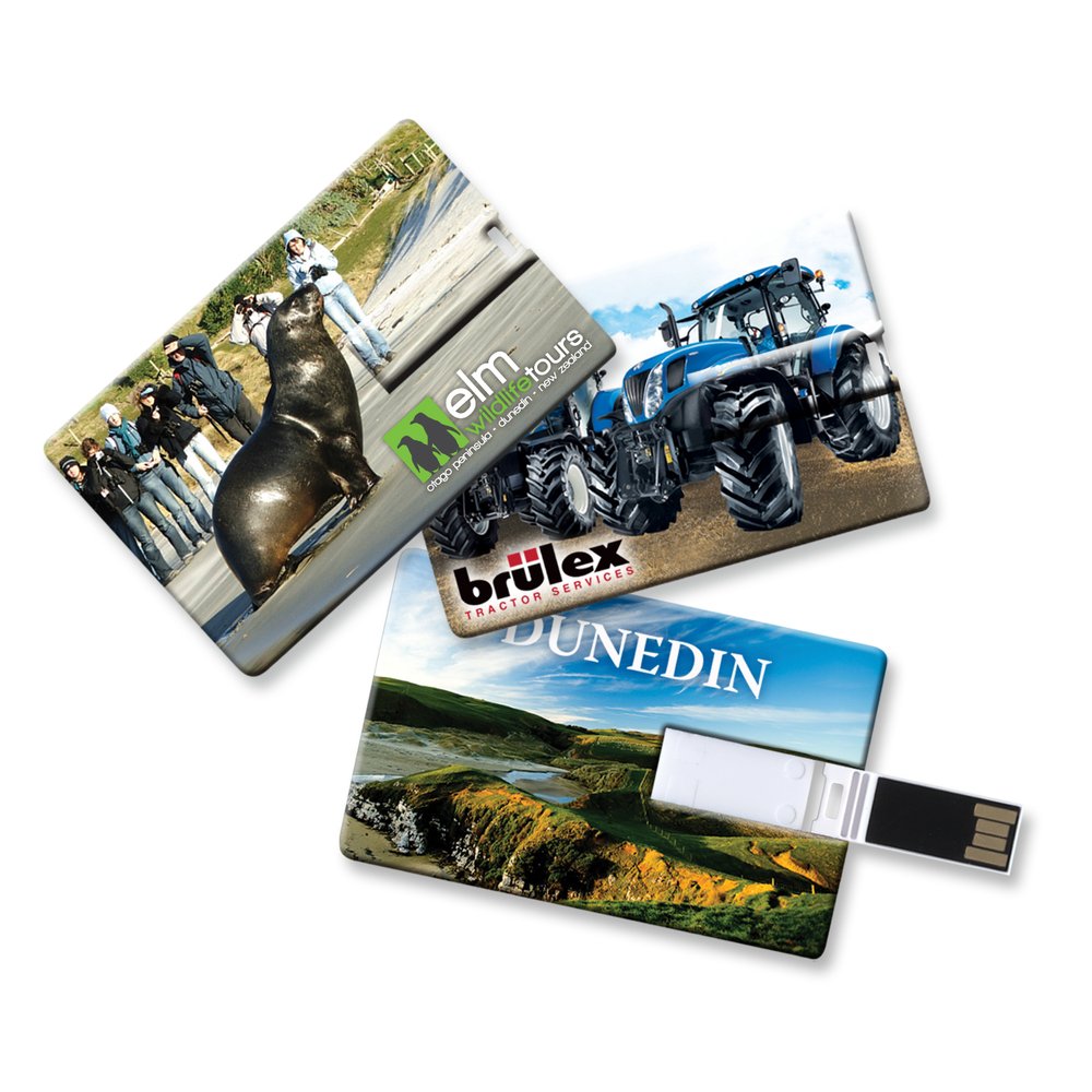Wallet-Slim Credit Card USB Flash Drive 8GB