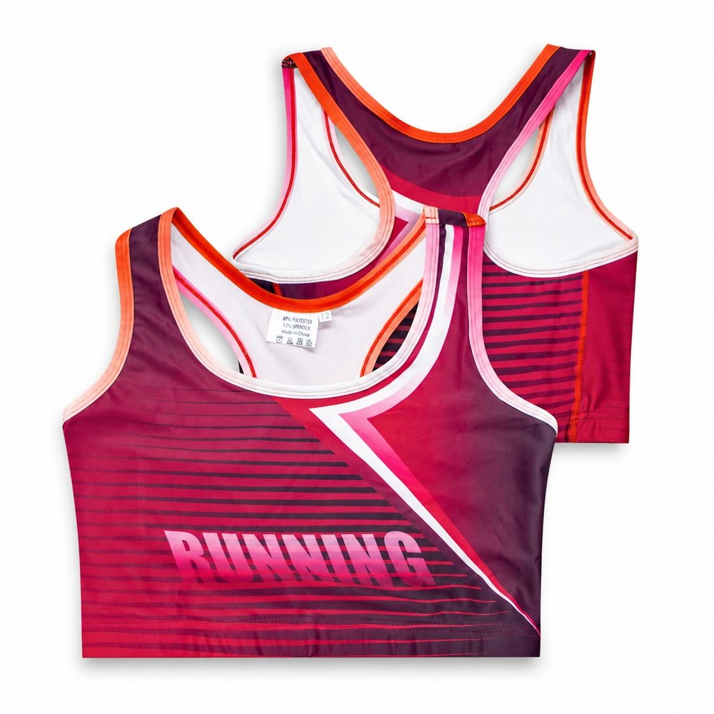 Women's Performance Racerback Crop Top