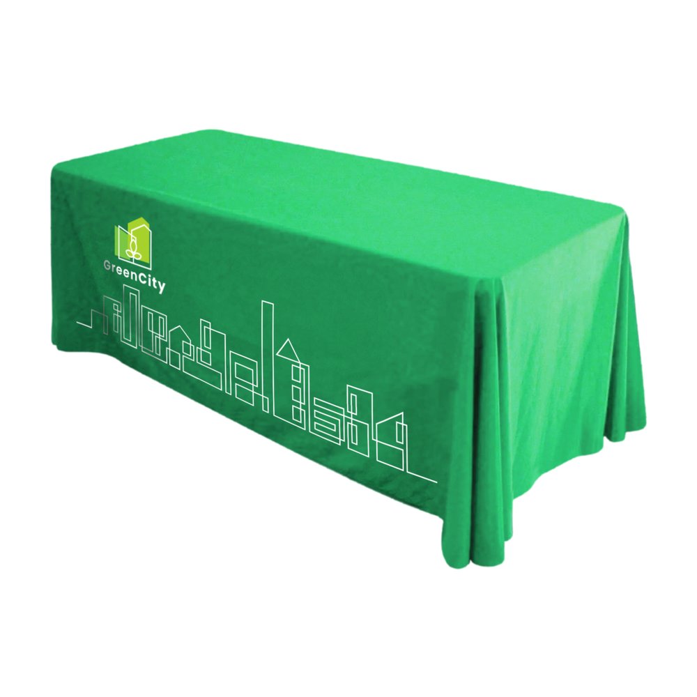 Full Colour Exhibition Table Cover Throw