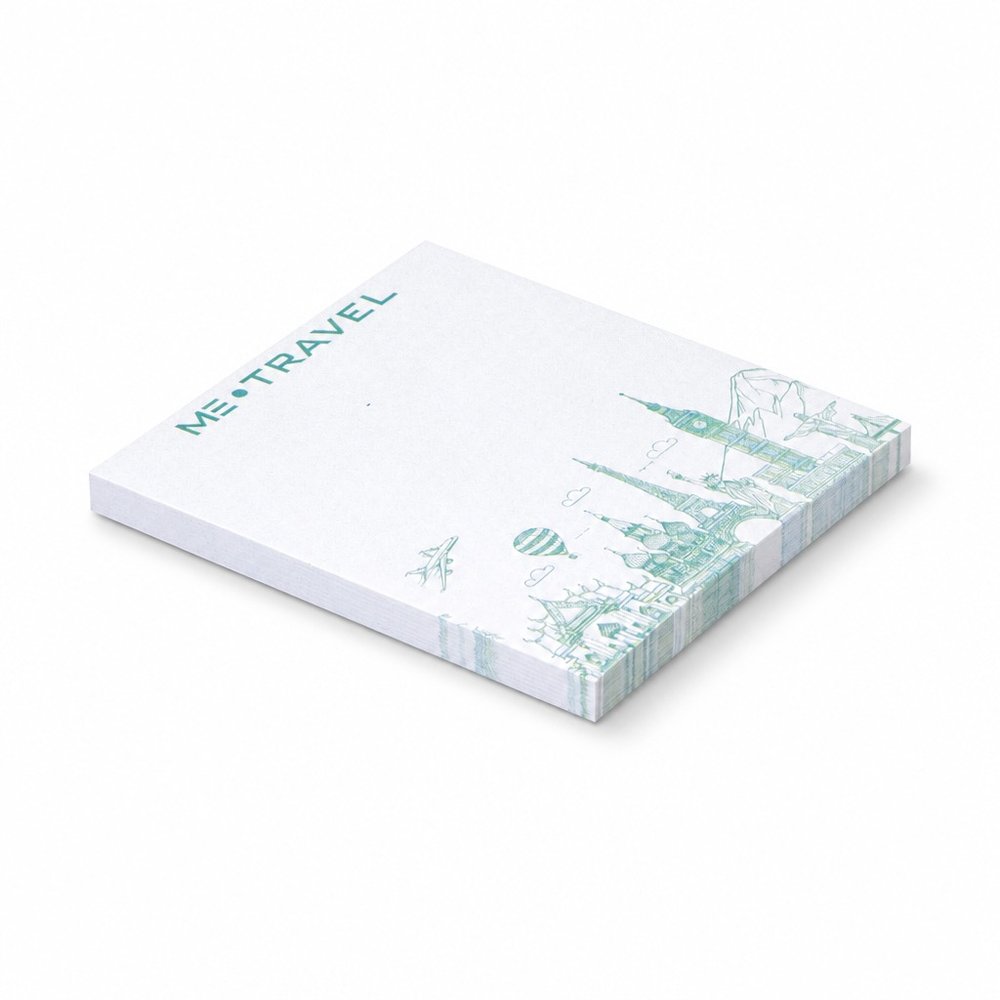 Compact Sticky Note Pad 70 x 75mm