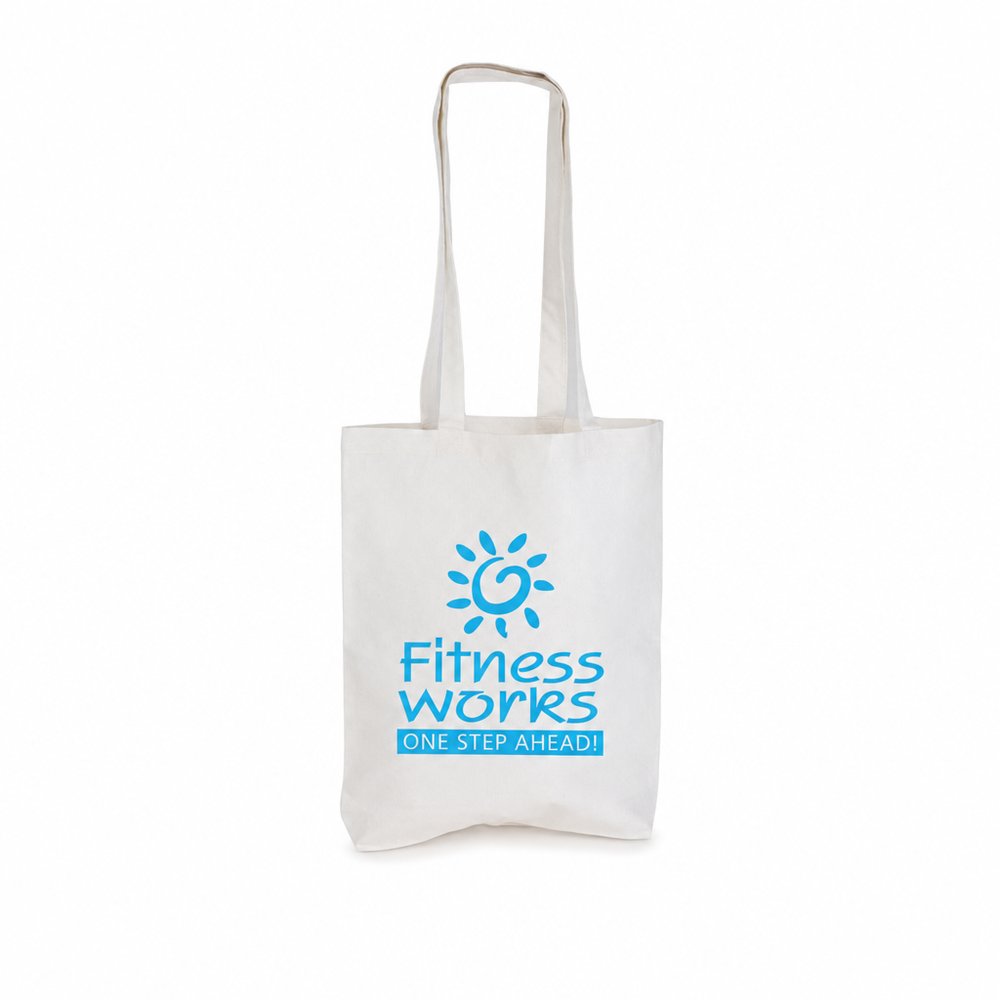 Bamboo Conference Tote Bag with Long Handles