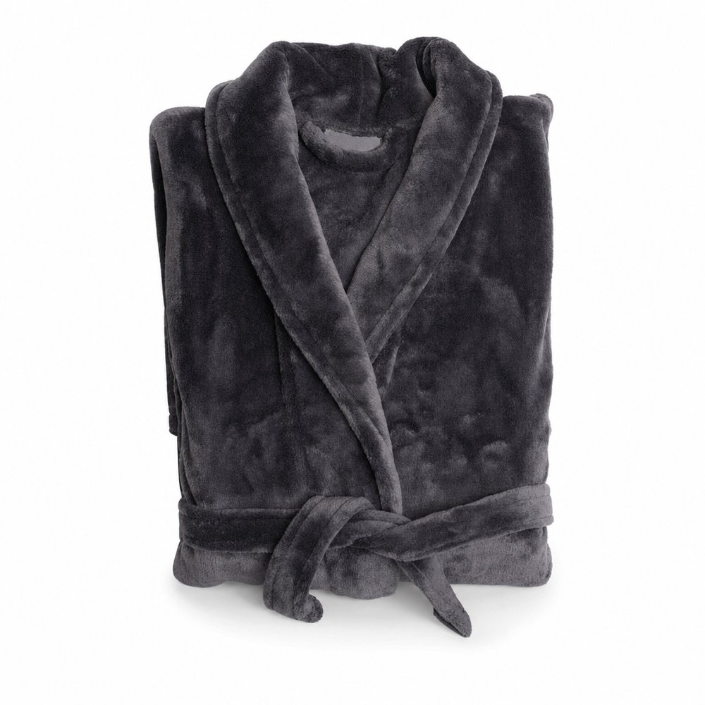 Custom Embroidered Microfibre Bathrobes