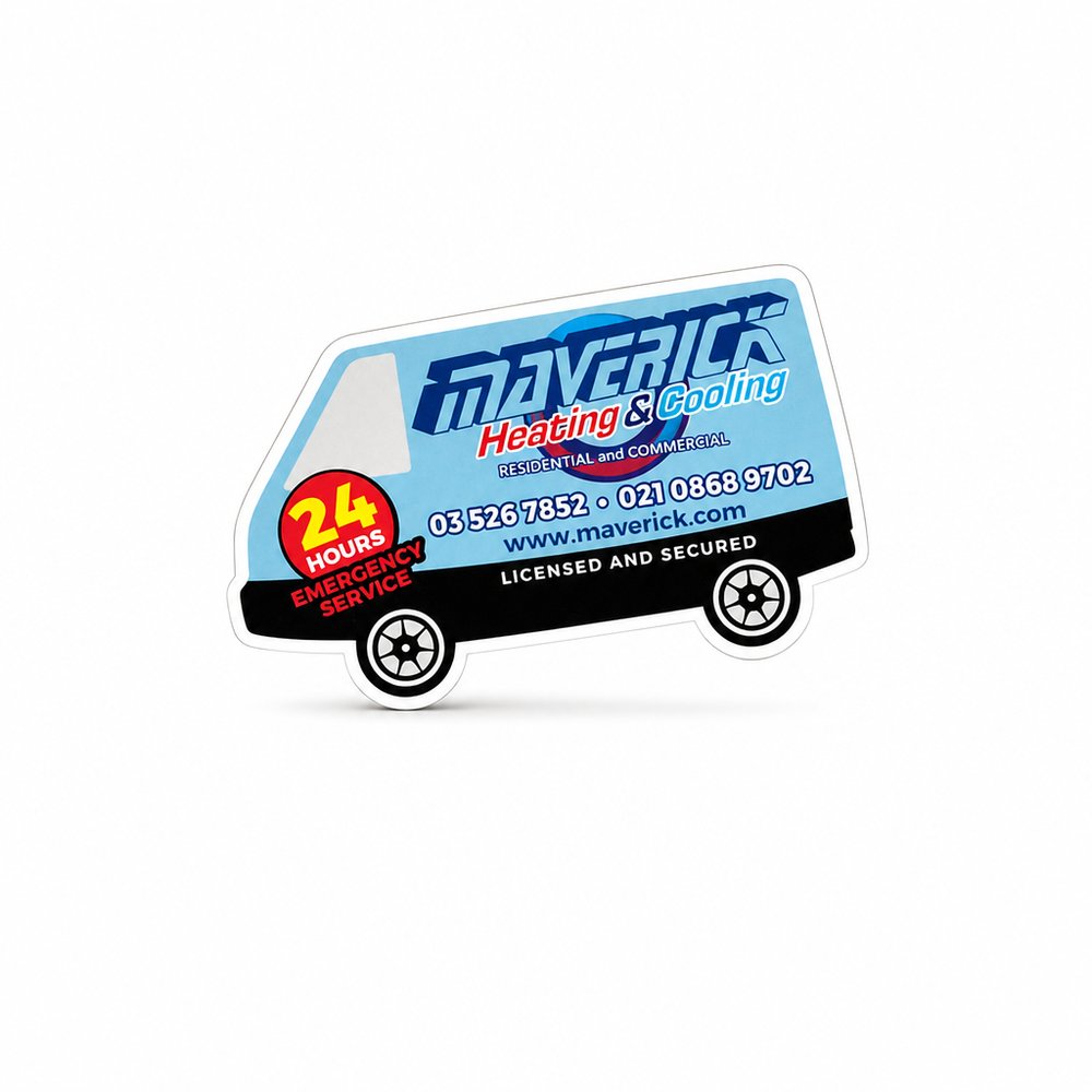 Truck & Van Shape Fridge Magnets, Full Colour Branded