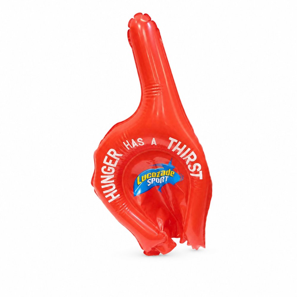 Inflatable Cheering Fingers — Custom Printed Number One Hands