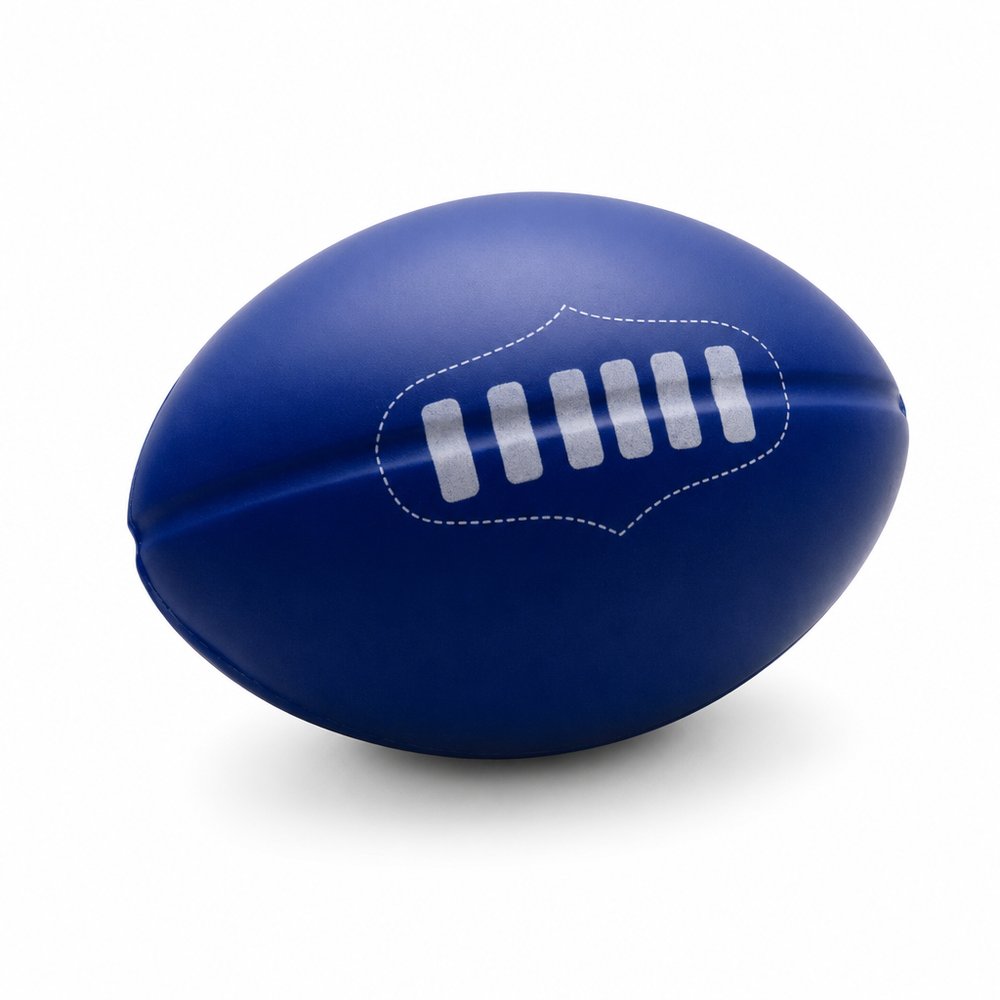 Branded Footy Stress Ball — PU Foam Promo