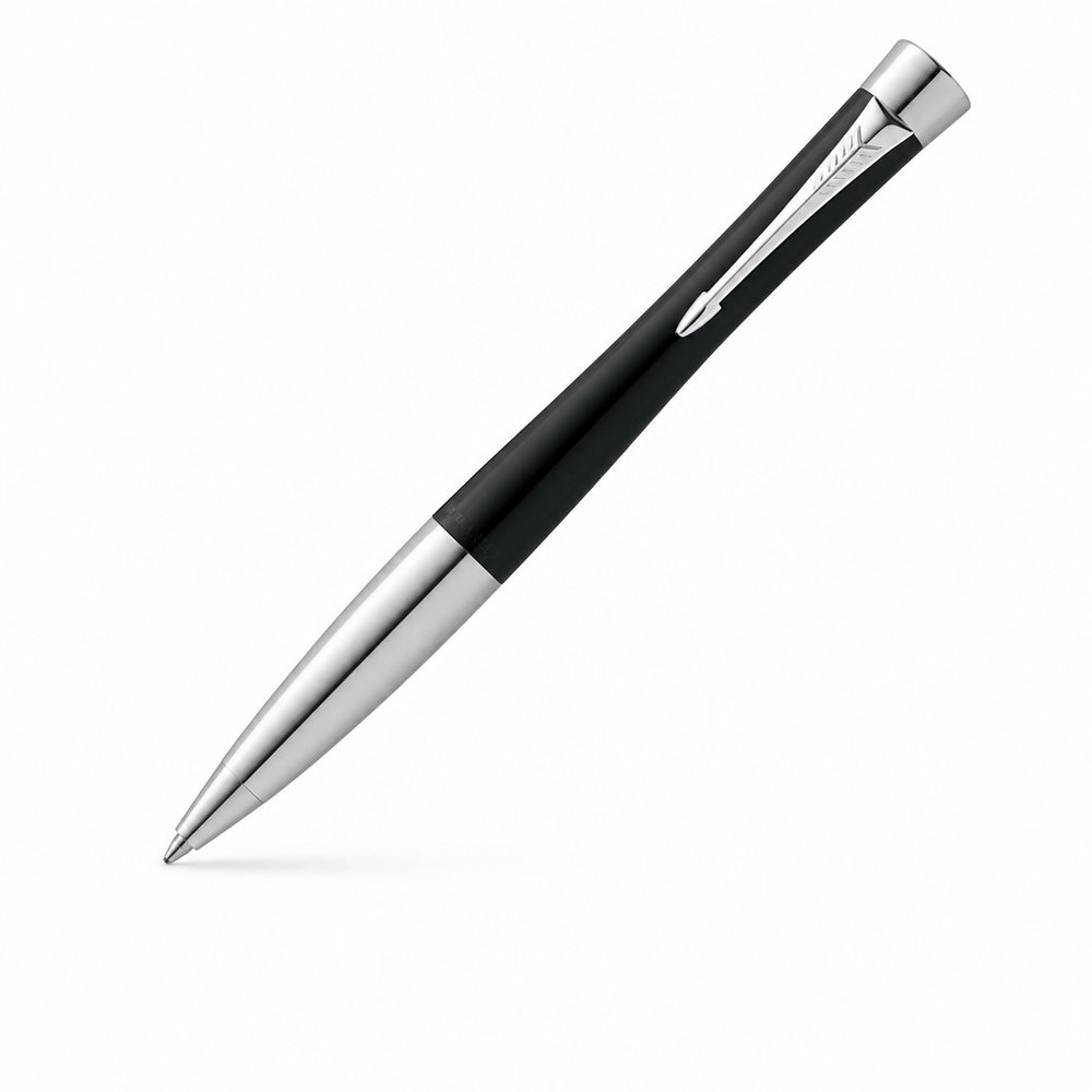 Parker Urban Ballpoint Pen, Lacquer Black with Chrome