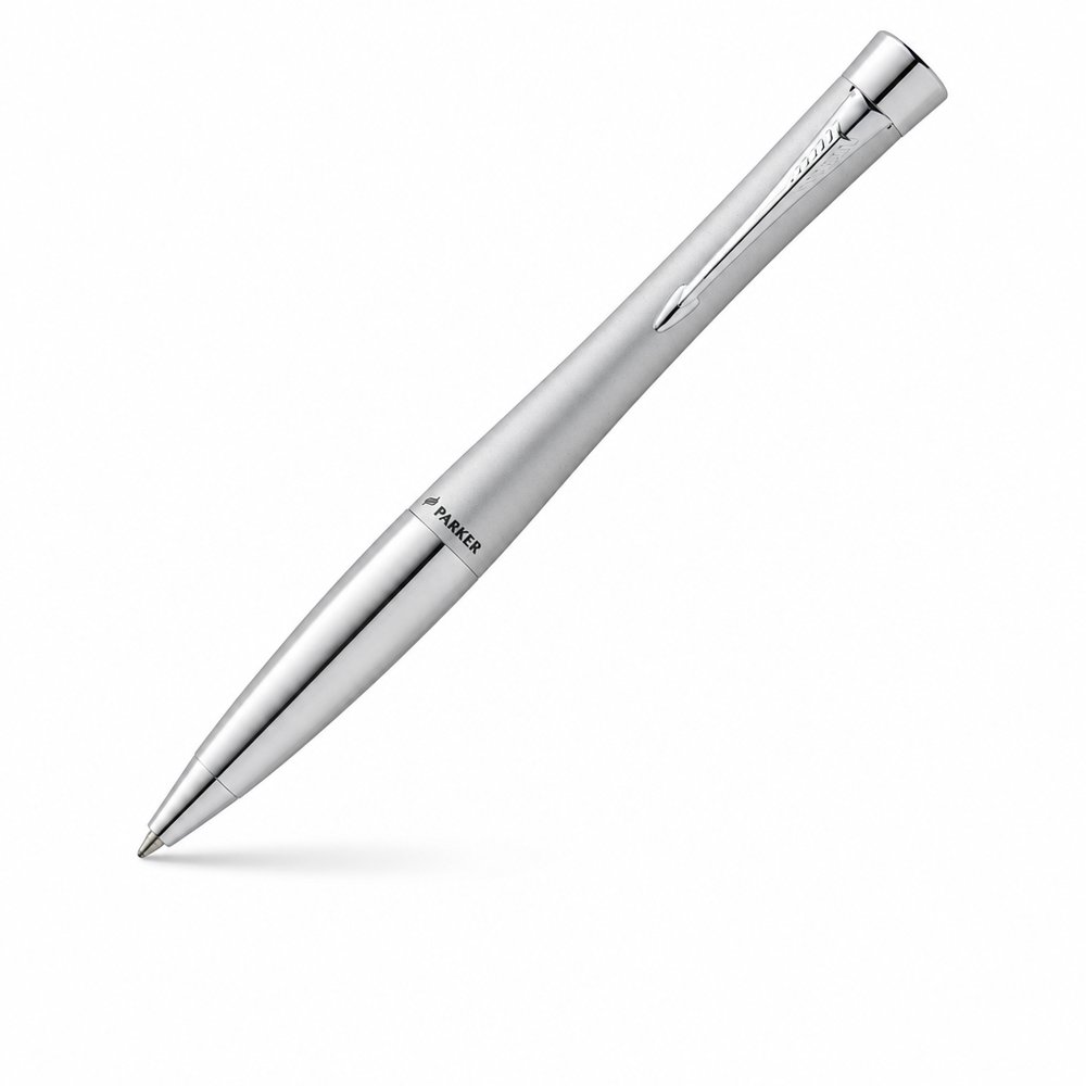 Parker Urban Ballpoint Pen in Winter Silver, Engraved