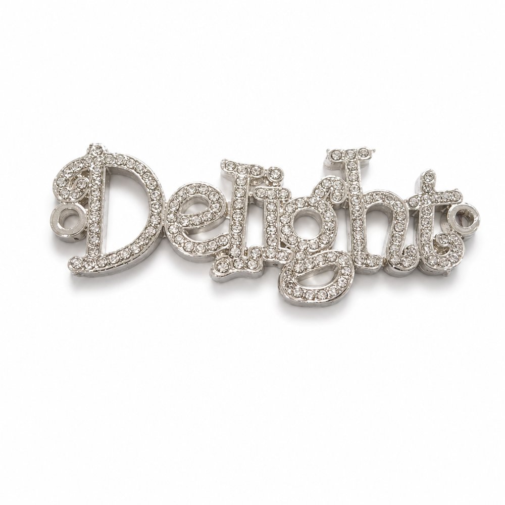 Custom Rhinestone Badges — Crystal-Set Lapel Pins