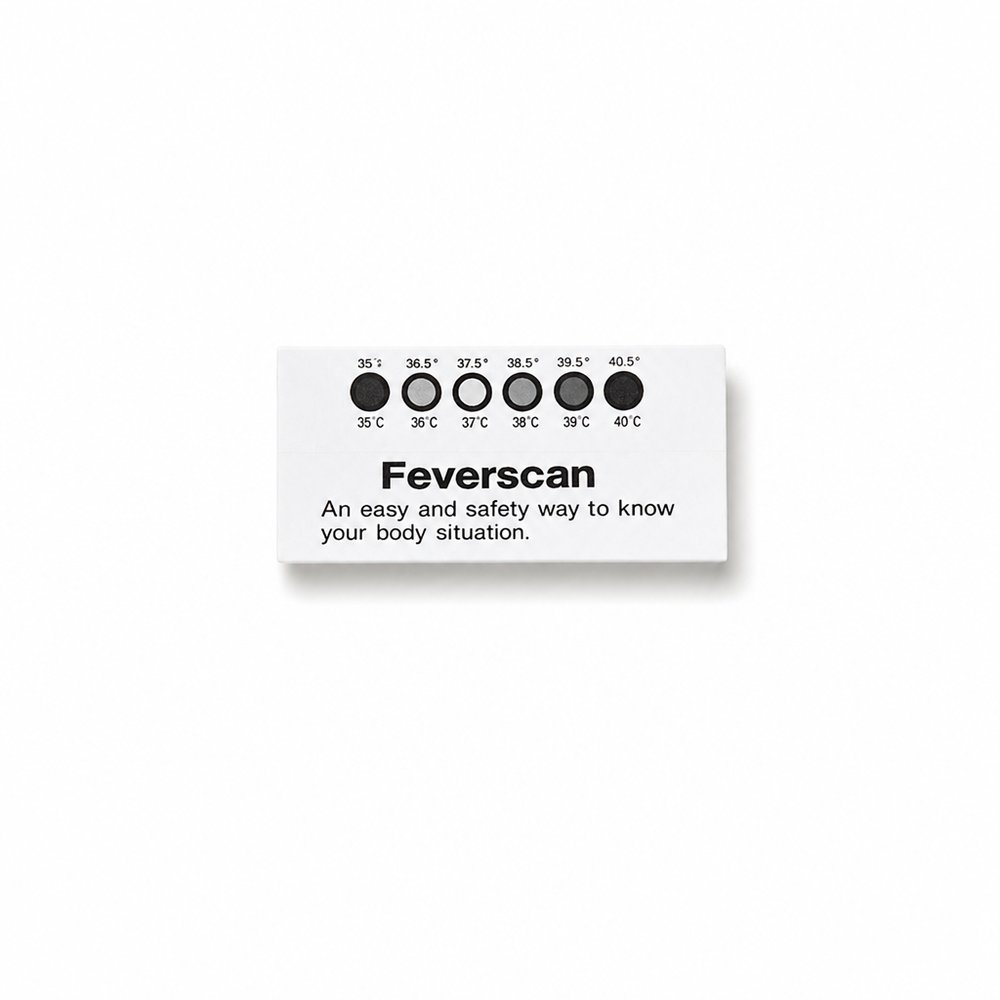 Custom Fever Scan Forehead Thermometer Strips