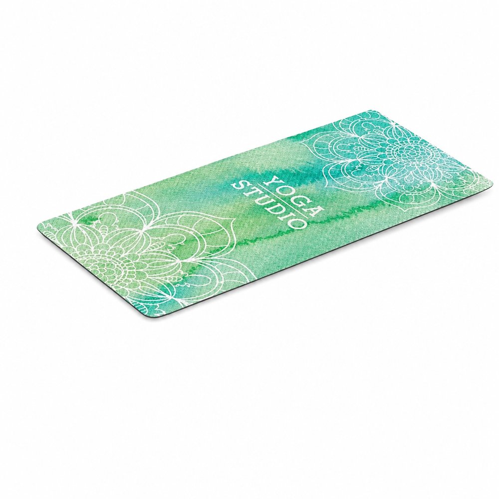 Custom Branded Yoga Mats — Full Colour Print