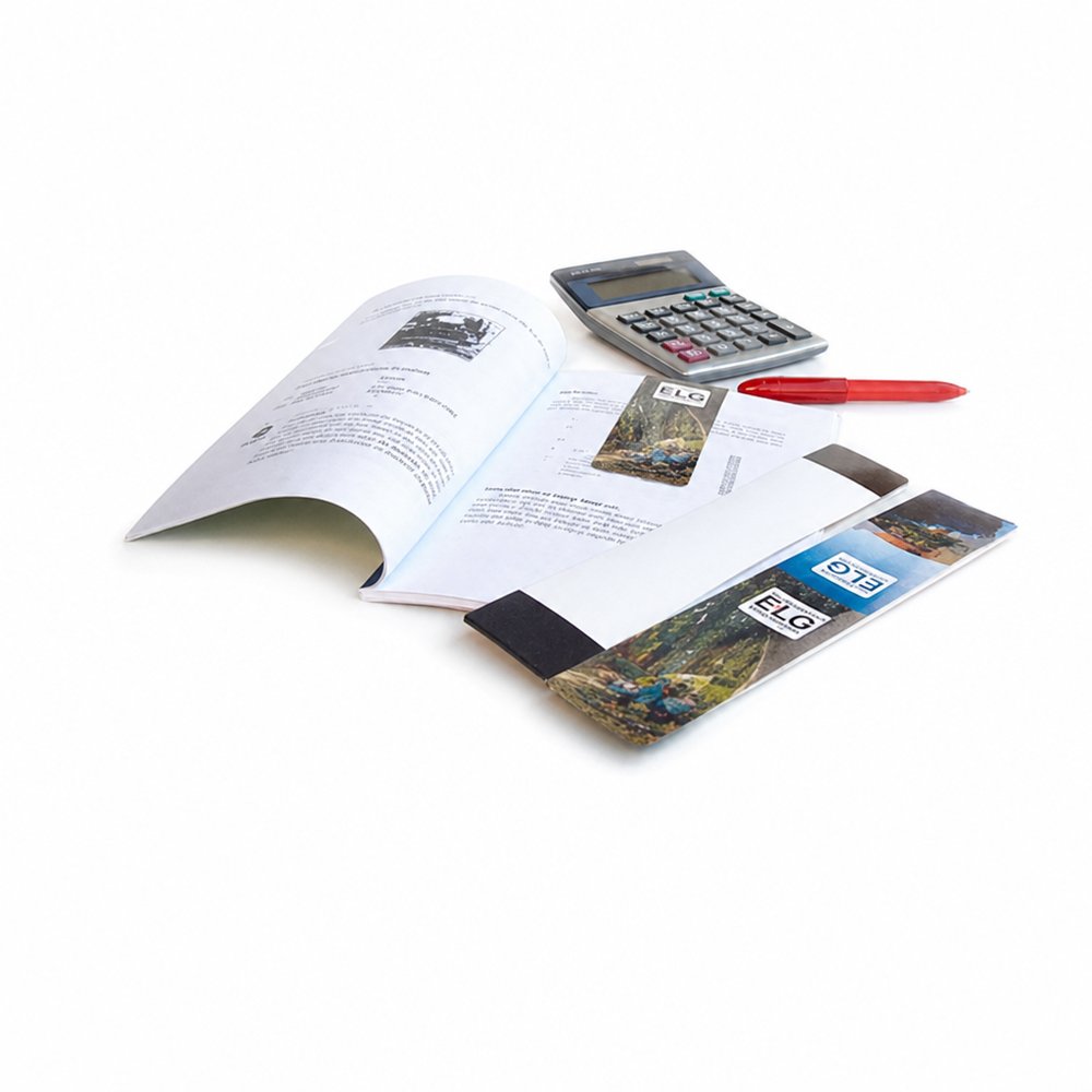 Magnetic Bookmarks — Custom Full Colour Fold-Over