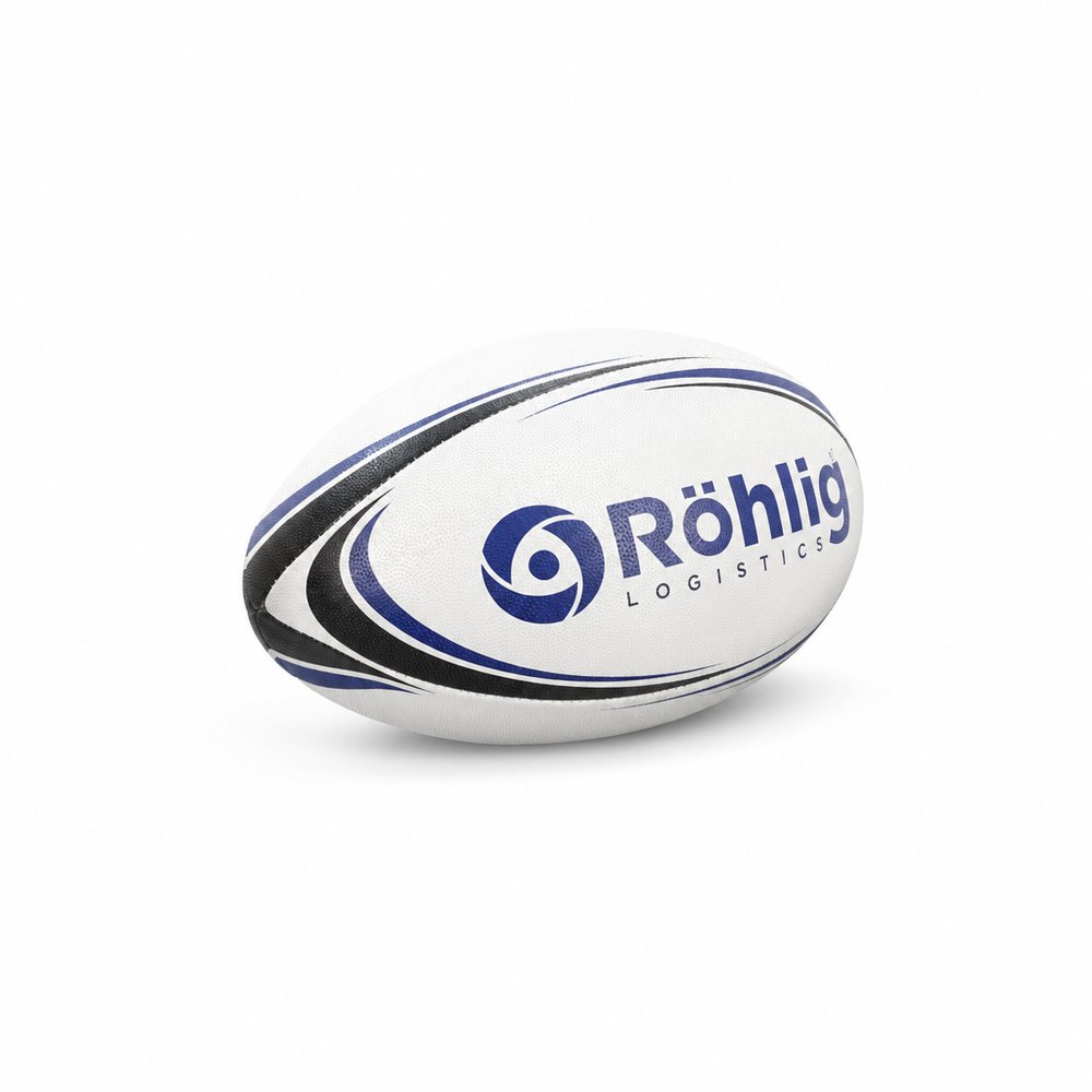 Branded Rugby Balls Size 5 — Pro Athlete Match Grade