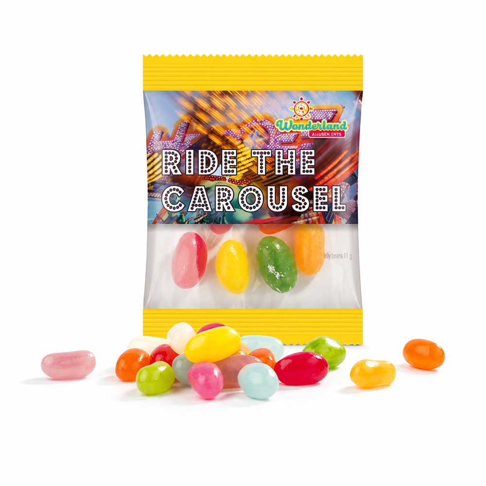 Branded Jelly Bean Mini Bags 10g — American Style