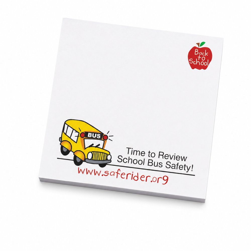 Branded Sticky Note Pads - Custom Printed Memo Pads