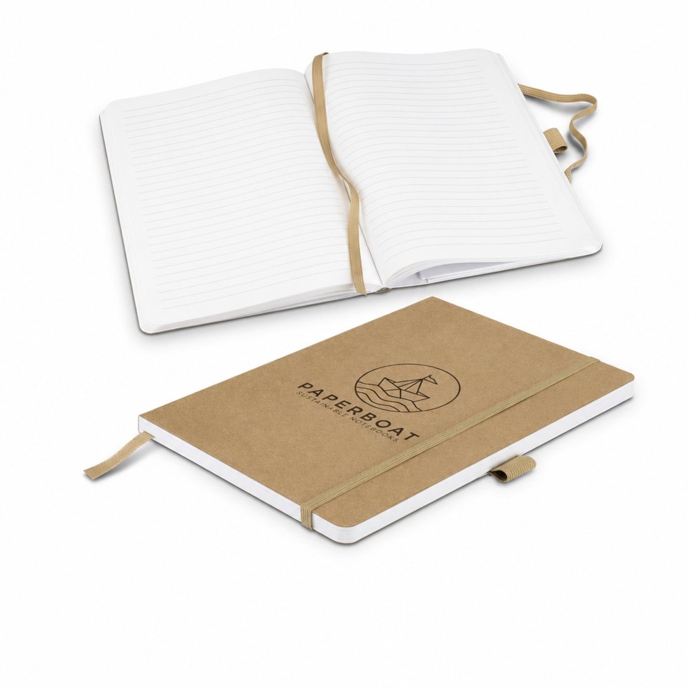 Kraft Notebook with Stone Paper A5 — Branded