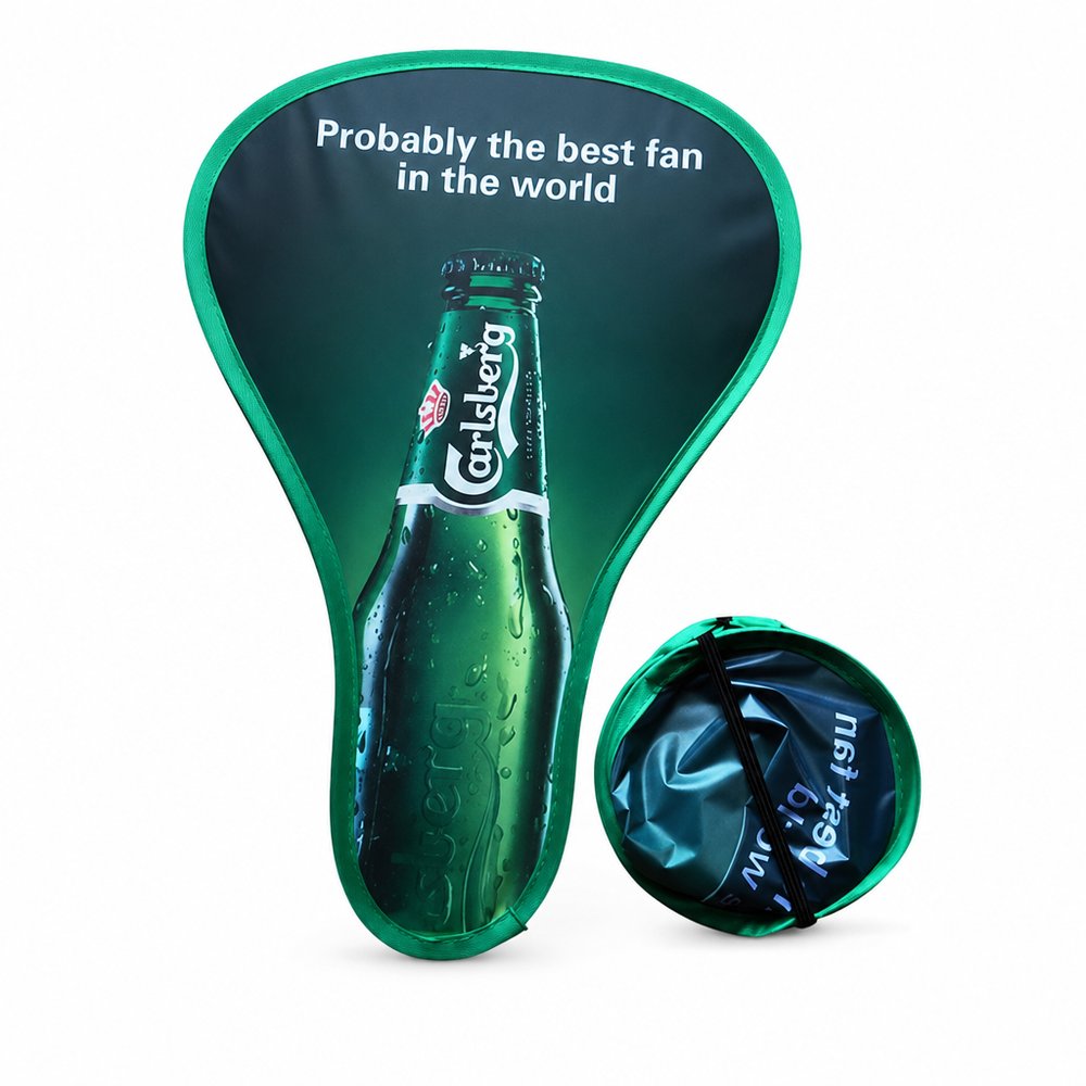 Foldable Event Fans, Full Colour Print