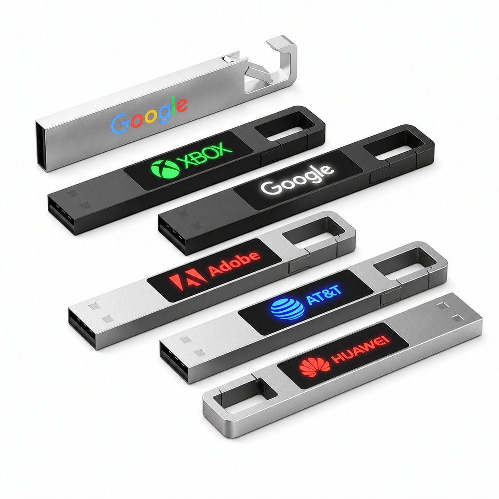 LED Light USB Drives — Illuminated Branded Flash Drives