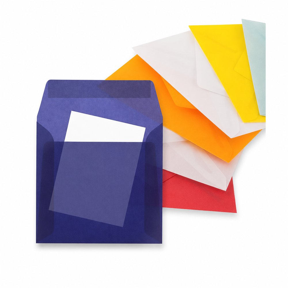 Translucent Glassine Envelopes, Custom Printed