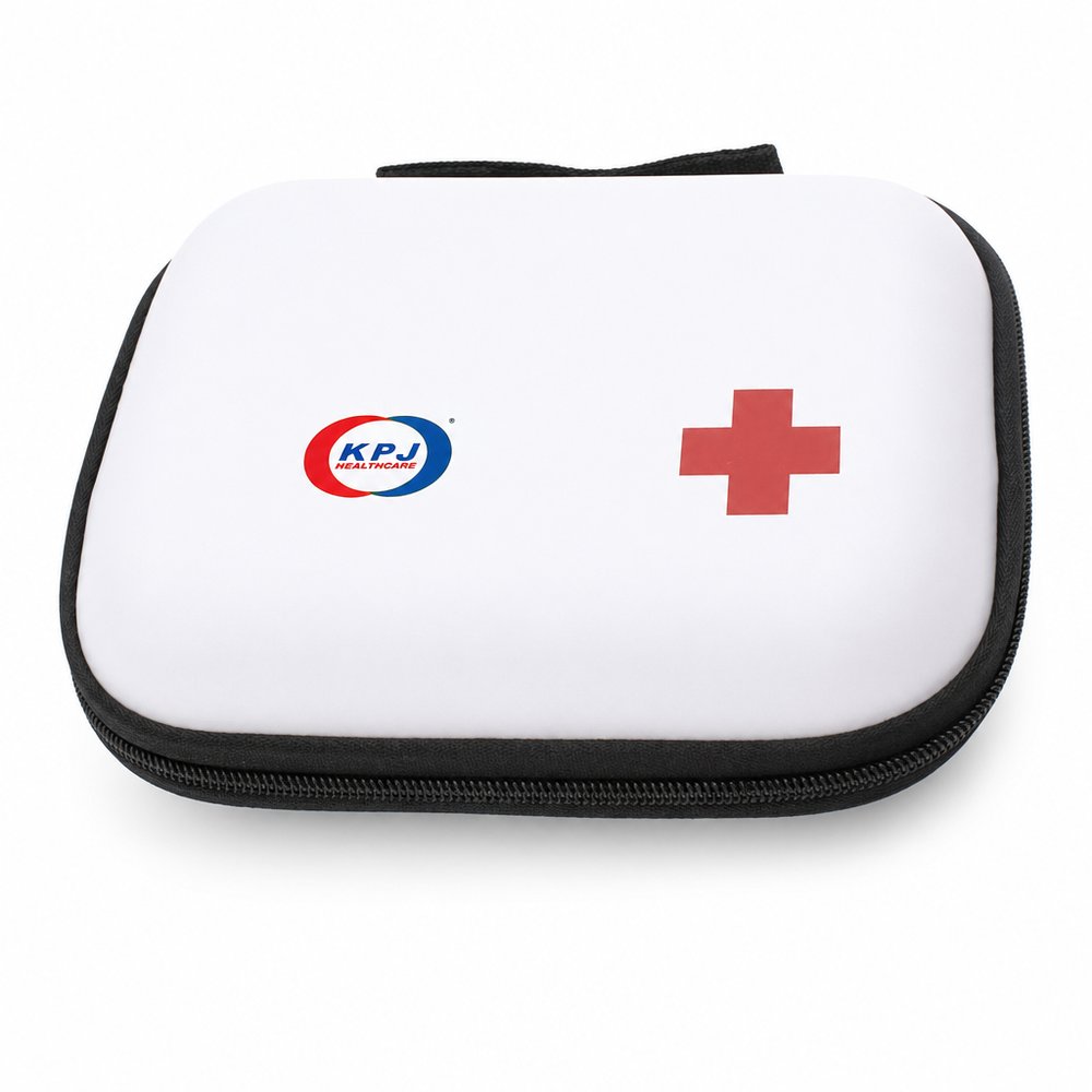 Branded First Aid Kit — 43-Piece Travel Case