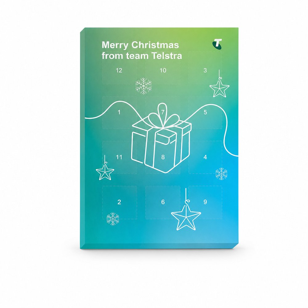 Custom Advent Calendars — 12 Days of Chocolate