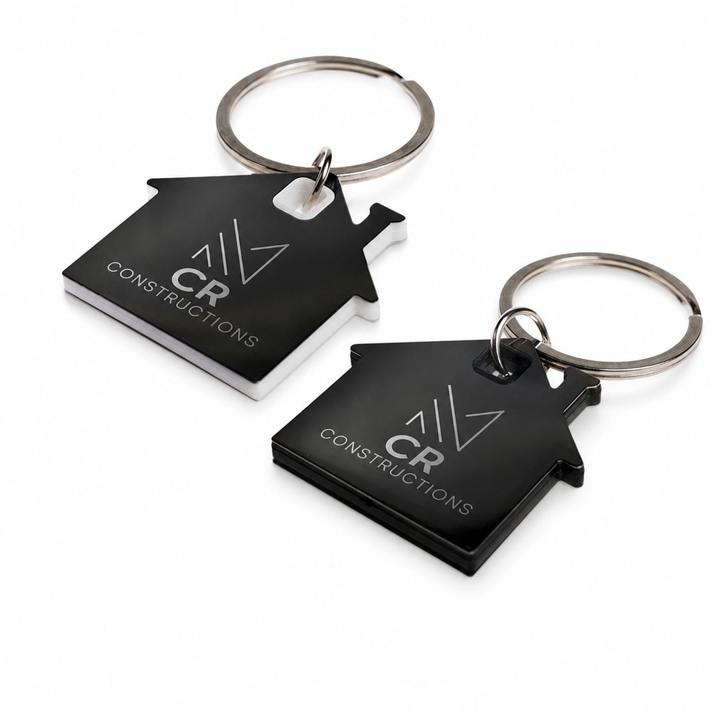 House Stainless Steel Keyrings