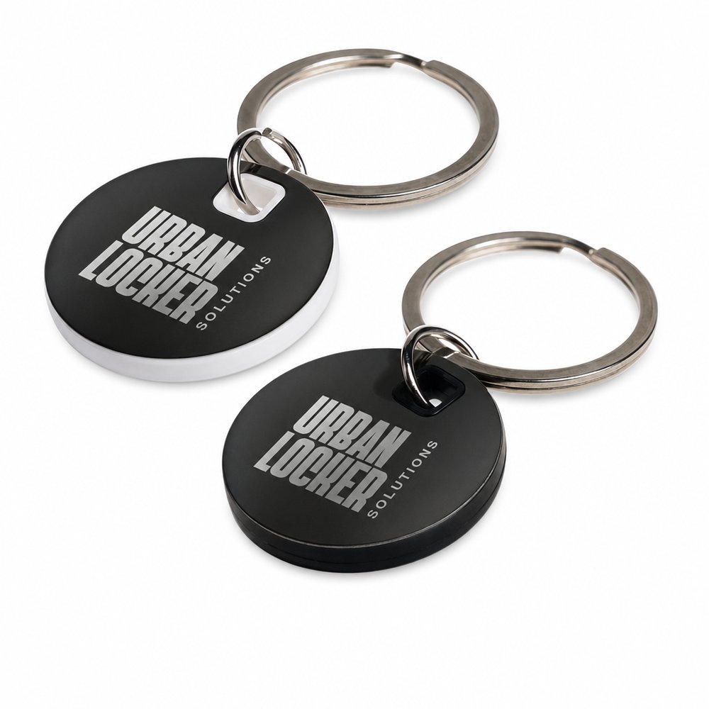 Circle Stainless Steel Keyrings