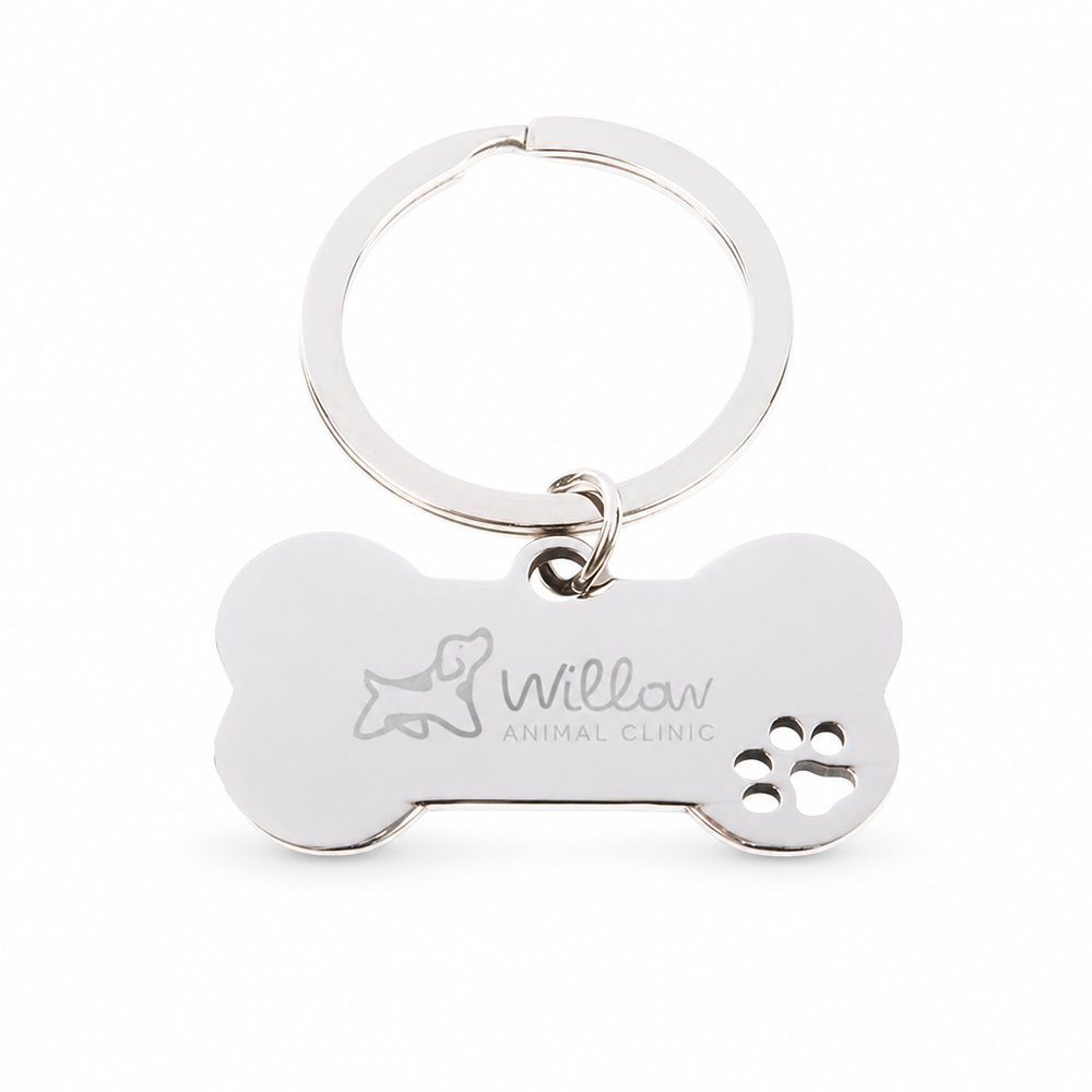 Dog Bone Keytags
