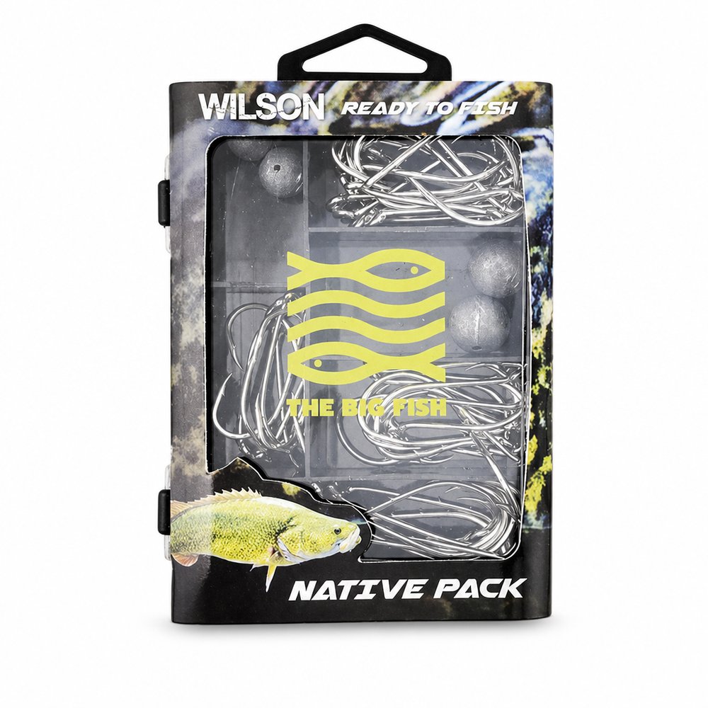 Branded Fishing Tackle Kits (56-Piece)