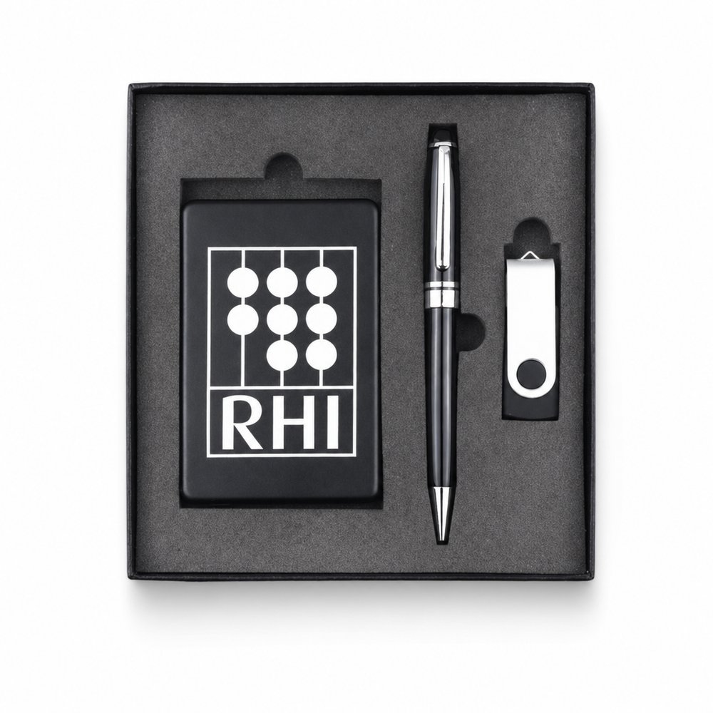 Tech Gift Sets (Power Bank, USB Drive & Pen)