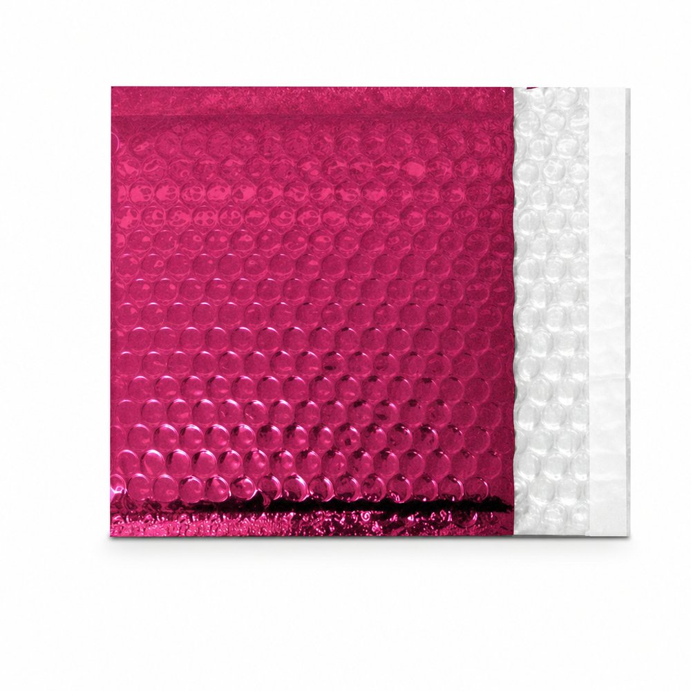 Coloured Foil Bubble Envelopes — Metallic Mailers