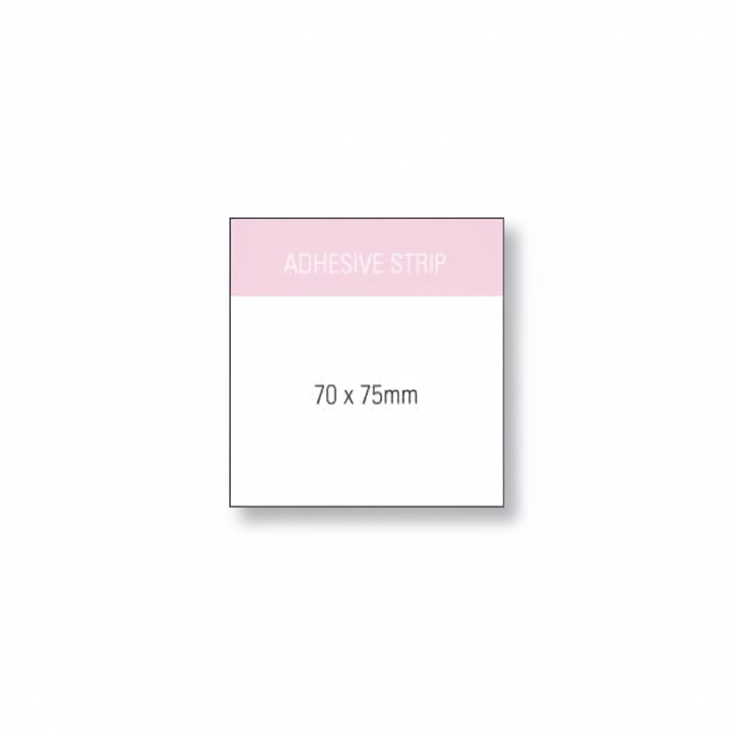 Stuk Coloured Sticky Notes 70x75mm 25 Leaf
