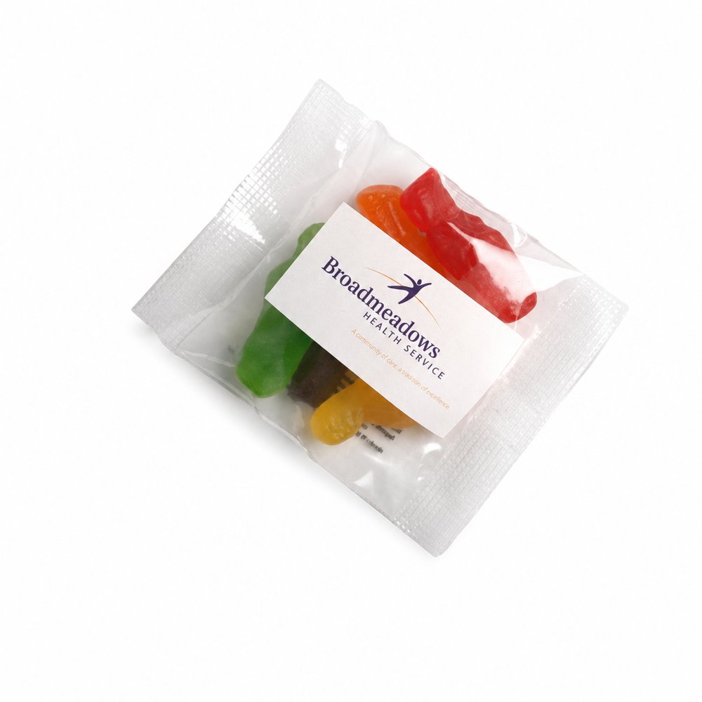 Branded Jelly Babies 20g Pack — Custom Lollies