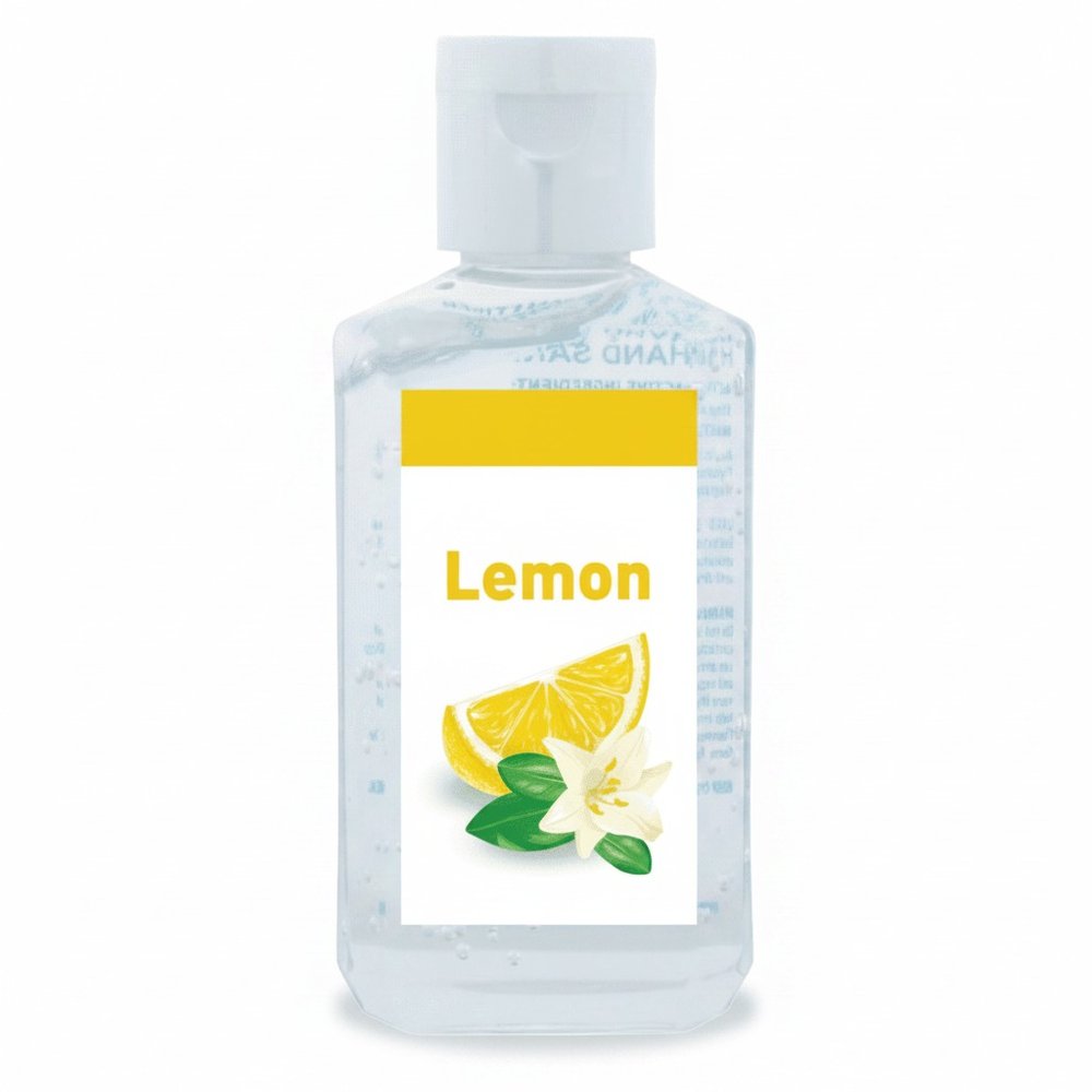Lemon Hand Sanitiser 60ml Pocket Gel
