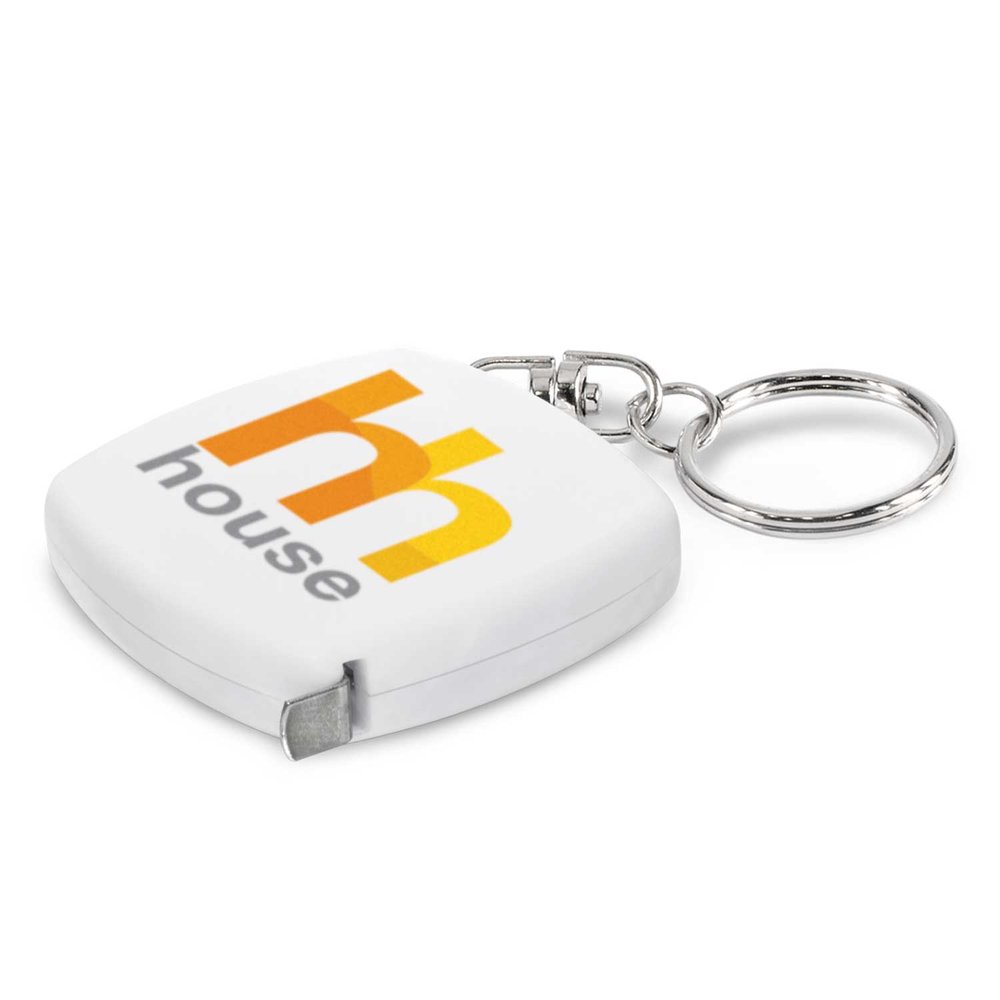 Compact 2m Tape Measure Keyring