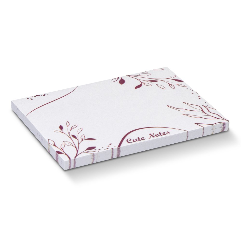 Custom Printed Sticky Note Pad 100x75mm