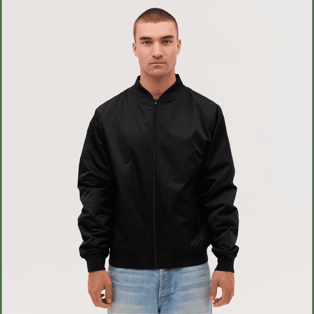 BAXSY603 Polyester Twill Bomber Jacket