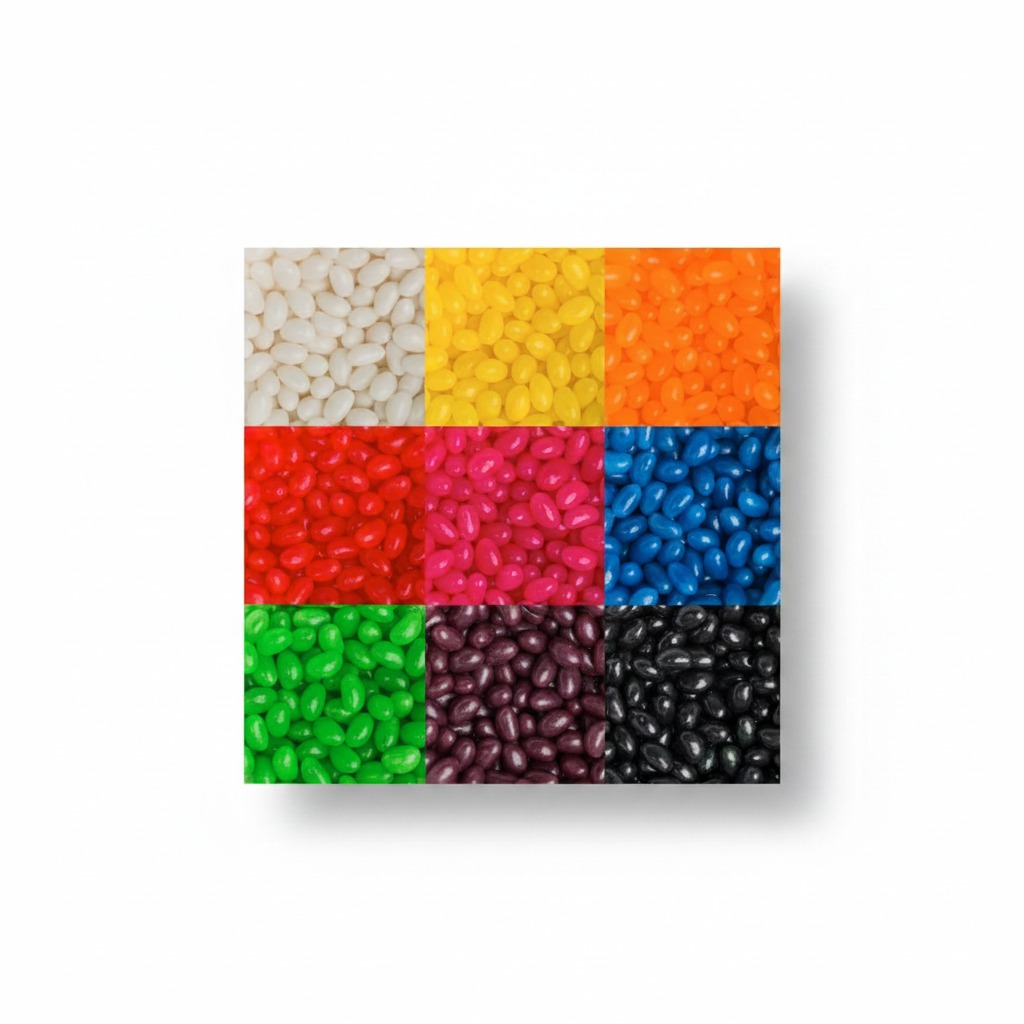 Corporate Colour Mini Jelly Beans Bulk