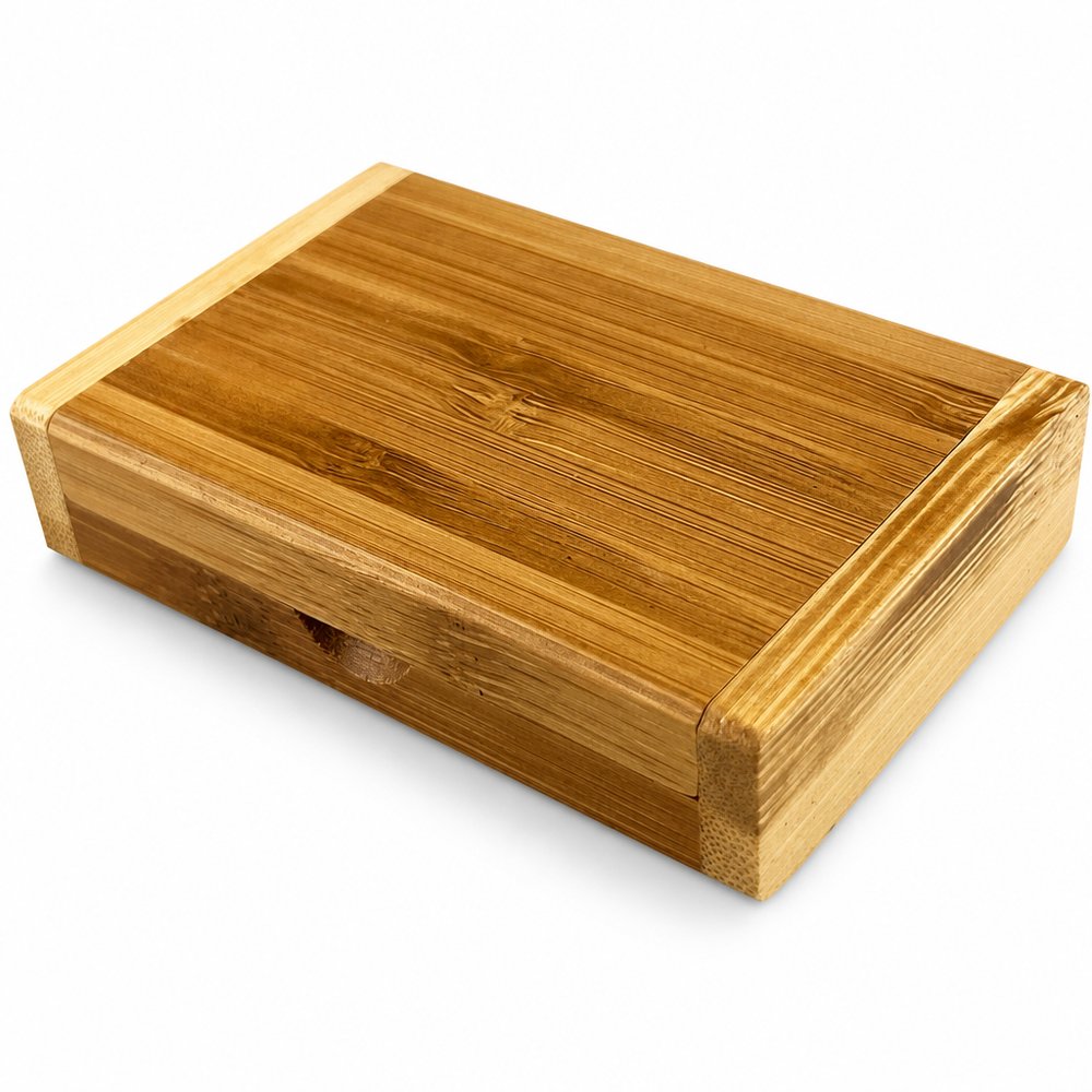 Accelty Bamboo USB Presentation Case