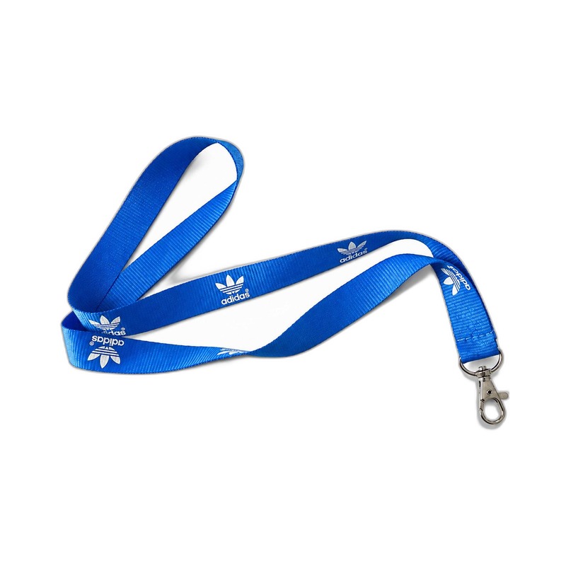 Adidas blue lanyard white logo produced by Sense2